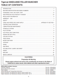 Download Complete Service Repair Manual PDF For Tigercat 855D Feller Buncher | Serial No. (85512001-85513000)