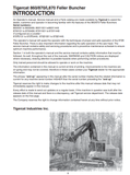 Download Complete Operator/User Manual PDF For Tigercat 860 Feller Buncher | Serial No. (8600501-86011499)