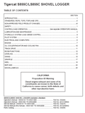 Download Complete Service Repair Manual PDF For Tigercat S855C Shovel Logger | Serial No. (85550101-85552000, 85551001-85552000)