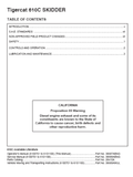 "The Tigercat 610C Skidder Operator/User Manual is a comprehensive guide for operating and maintaining your skidder. With step-by-step instructions and expert tips, you can maximize the performance and efficiency of your equipment. Available for download in PDF format."