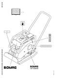 Download Complete Parts Catalogue Manual For Bomag BP 23/48 Vibrating Plates Non Reversible | Serial Number - 00819919 | Pub. - 101670102240