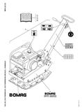 Download Complete Parts Catalogue Manual For Bomag BPR 25/32 Reversible Vibrating Plates | Serial Number - 00813338 | Pub. - 101730000546