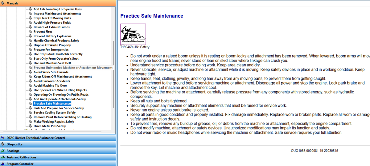 John Deere RC60L, RC60B, RC72, RC72B, RC72L Rotary Cutters Repair Manu