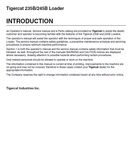 TIGERCAT 235B OPERATOR MANUAL