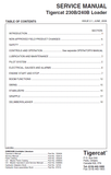 TIGERCAT 240B REPAIR MANUAL