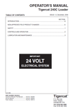 TIGERCAT 240C LOADER MANUAL