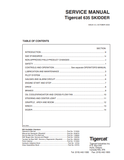 Tigercat 635 Skidder Service Repair Manual (15160A) - PDF File Download