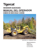 Tigercat 632E, 635G Skidder Service Repair Manual (6320500, 6353200) - PDF File Download