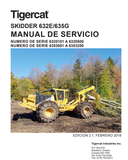 Tigercat 632E, 635G Skidder Service Repair Manual (6320500, 6353200) - PDF File Download