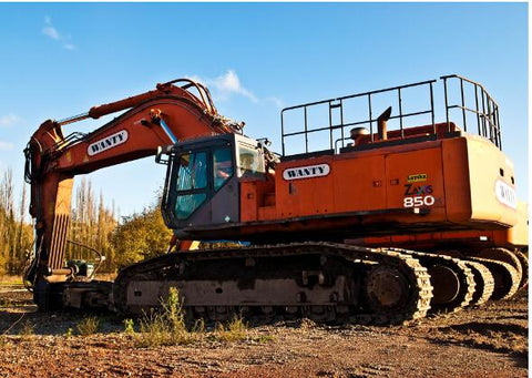 HITACHI ZAXIS 800, 850H HYDRAULIC EXCAVATOR SPARE PARTS CATALOGUE MANUAL - PDF FILE