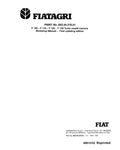 FIAT TRATTORI F100, F110, F120 AND F130 TURBO TRACTOR WORKSHOP MANUAL 06910102 - PDF FILE
