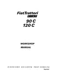 FIAT TRATTORI 90C AND 120C CRAWLER TRACTOR WORKSHOP MANUAL 06910276 - PDF FILE