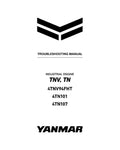 YANMAR 4TN101, 4TN107 AND 4TNV94FHT DIESEL ENGINE TROUBLESHOOTING MANUAL - PDF FILE