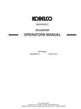 KOBELCO HYDRAULIC EXCAVATOR SK200SRLC OPERATOR MANUAL