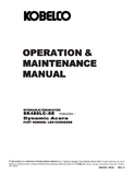 KOBELCO HYDRAULIC EXCAVATOR SK480LC-6E OPERATOR MANUAL