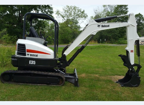 BOBCAT E35 COMPACT TRACTOR SERVICE REPAIR MANUAL - PFD FILE