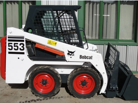 BOBCAT 553 SKID STEER LOADER SERVICE REPAIR MANUAL - PFD FILE