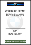 REVIVE THE CLASSIC CHARM OF YOUR 1964 BMW R26 OR R27 WITH OUR COMPREHENSIVE WORKSHOP REPAIR SERVICE MANUAL. THIS ESSENTIAL GUIDE IS METICULOUSLY CRAFTED TO PROVIDE YOU WITH DETAILED INSTRUCTIONS, 
