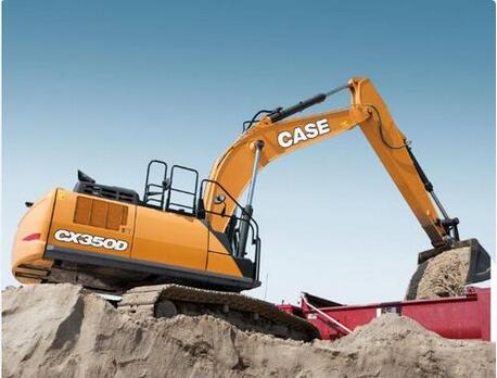 CASE CX350D, CX370D CRAWLER EXCAVATOR SERVICE REPAIR MANUAL - PFD FILE