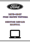 1975-1987 FORD CROWN VICTORIA SERVICE REPAIR MANUAL - PDF