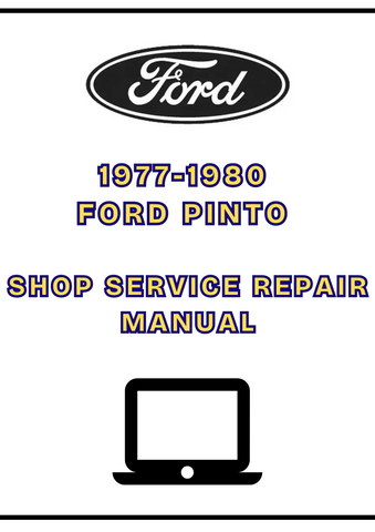 1977-1980 FORD PINTO SHOP SERVICE REPAIR MANUAL - PDF