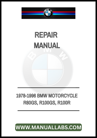 UNLOCK THE FULL POTENTIAL OF YOUR 1978-1996 BMW MOTORCYCLE R80GS, R100GS, AND R100R WITH OUR COMPREHENSIVE REPAIR MANUAL IN PDF FORMAT. THIS ESSENTIAL GUIDE IS METICULOUSLY CRAFTED TO PROVIDE YOU WITH DETAILED INSTRUCTIONS, 