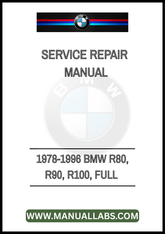 UNLOCK THE FULL POTENTIAL OF YOUR CLASSIC BMW MOTORCYCLE WITH OUR COMPREHENSIVE FULL SERVICE REPAIR MANUAL, SPECIFICALLY DESIGNED FOR THE 1978-1996 BMW R80, R90, AND R100 MODELS. 