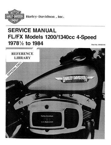 Unlock the full potential of your 1978 to 1984 Harley-Davidson FL/FX/1200/1340CC with the comprehensive 4-Speed Service Manual (99482-84) in PDF format. This essential guide provides detailed instructions, diagrams, and troubleshooting tips to keep your motorcycle running smoothly and efficiently. Whether you're a seasoned mechanic or a DIY enthusiast, this manual is your go-to resource for maintenance and repairs, ensuring your ride remains in top condition for years to come. Download now and take the firs