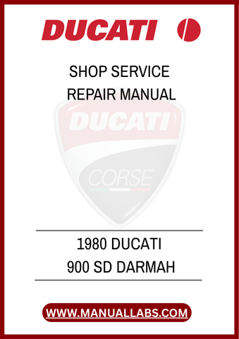 DON’T MISS THE CHANCE TO ENHANCE YOUR MOTORCYCLE KNOWLEDGE AND SKILLS. DOWNLOAD THE 1980 DUCATI 900 SD DARMAH SHOP SERVICE REPAIR MANUAL TODAY AND ENSURE YOUR BIKE