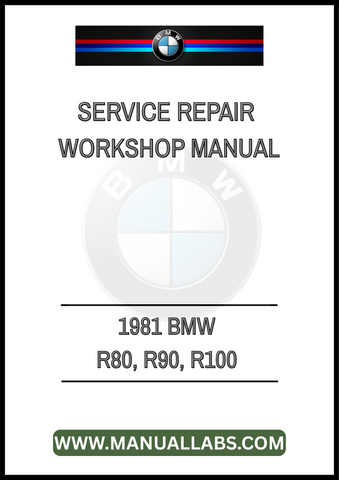 REV UP YOUR MOTORCYCLE MAINTENANCE SKILLS WITH THE 1981 BMW R80, R90, R100 SERVICE REPAIR WORKSHOP MANUAL IN PDF FORMAT. THIS COMPREHENSIVE GUIDE IS DESIGNED SPECIFICALLY FOR ENTHUSIASTS AND MECHANICS ALIKE,