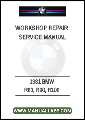 UNLOCK THE FULL POTENTIAL OF YOUR CLASSIC BMW MOTORCYCLE WITH THE 1981 BMW R80, R90, R100 WORKSHOP REPAIR SERVICE MANUAL. THIS COMPREHENSIVE PDF FILE IS AN ESSENTIAL RESOURCE FOR BOTH SEASONED MECHANICS AND DIY ENTHUSIASTS,