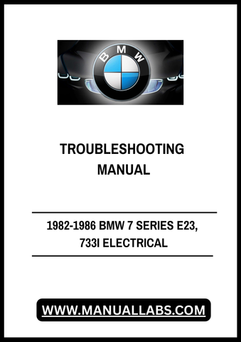 Unlock the full potential of your 1982-1986 BMW 7 Series E23 with our comprehensive Electrical Troubleshooting Manual for the 733i. This PDF file is an essential resource for both DIY enthusiasts and professional mechanics, providing detailed insights into the electrical systems of your classic vehicle.