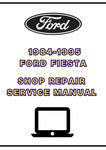  1984-1995 FORD FIESTA WORKSHOP SERVICE REPAIR MANUAL - PDF 