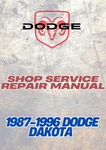  1987-1996 DODGE DAKOTA SHOP SERVICE REPAIR MANUAL - PDF
