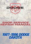  1987-1996 DODGE DAKOTA SHOP SERVICE REPAIR MANUAL - PDF