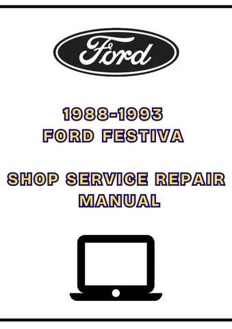 1988-1993 FORD FESTIVA SHOP SERVICE REPAIR MANUAL - PDF