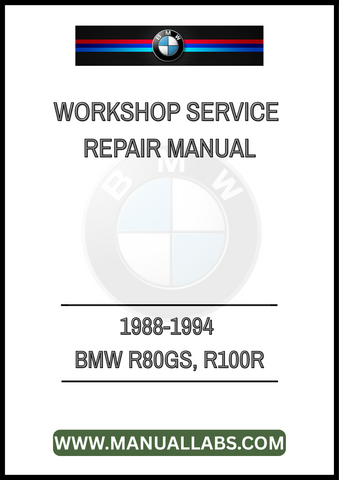 UNLOCK THE FULL POTENTIAL OF YOUR 1988-1994 BMW R80GS AND R100R WITH OUR COMPREHENSIVE WORKSHOP SERVICE REPAIR MANUAL IN PDF FORMAT. THIS ESSENTIAL GUIDE IS METICULOUSLY CRAFTED TO PROVIDE YOU WITH DETAILED INSTRUCTIONS, 