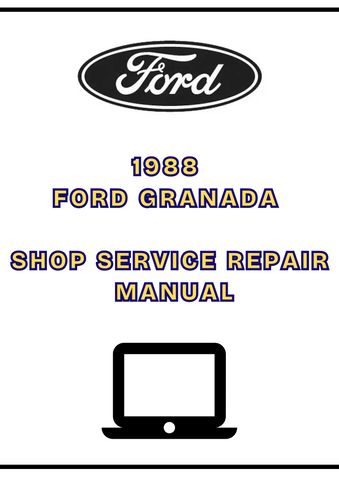 1988 FORD MUSTANG SHOP SERVICE REPAIR MANUAL - PDF