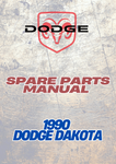 1990 DODGE DAKOTA SHOP SERVICE REPAIR MANUAL - PDF