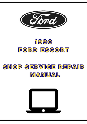 1990 FORD ESCORT SHOP SERVICE REPAIR MANUAL - PDF