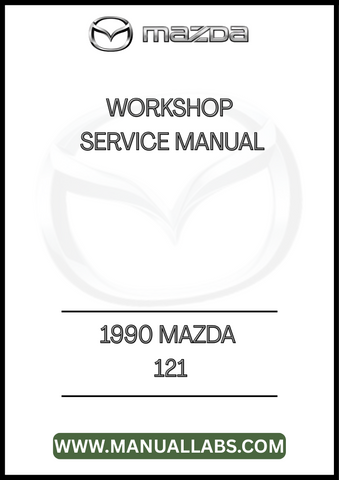 1990 MAZDA 121 WORKSHOP SERVICE MANUAL - PDF