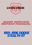  1991-1996 DODGE STEALTH RT SHOP SERVICE REPAIR MANUAL - PDF