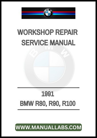 UNLOCK THE FULL POTENTIAL OF YOUR CLASSIC BMW MOTORCYCLE WITH THE 1991 BMW R80, R90, R100 WORKSHOP REPAIR SERVICE MANUAL. THIS COMPREHENSIVE PDF FILE IS AN ESSENTIAL RESOURCE FOR BOTH SEASONED MECHANICS AND DIY ENTHUSIASTS, 