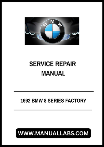 Unlock the full potential of your 1992 BMW 8 Series with our comprehensive Factory Service Repair Manual in PDF format. This essential guide is designed for both enthusiasts and professionals, providing detailed insights into every aspect of your vehicle's maintenance and repair. From engine diagnostics to electrical systems, this manual covers it all, ensuring you have the knowledge to keep your BMW running smoothly.