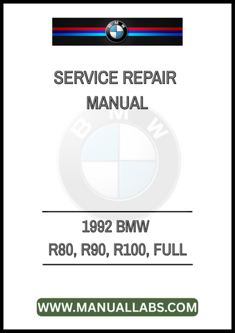 UNLOCK THE FULL POTENTIAL OF YOUR 1992 BMW R80, R90, AND R100 WITH OUR COMPREHENSIVE FULL SERVICE REPAIR MANUAL IN PDF FORMAT. THIS ESSENTIAL GUIDE IS METICULOUSLY CRAFTED TO PROVIDE YOU WITH DETAILED INSTRUCTIONS, 