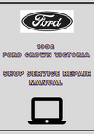 1992 FORD CROWN VICTORIA SHOP SERVICE REPAIR MANUAL - PDF