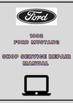 1992 FORD MUSTANG SHOP SERVICE REPAIR MANUAL - PDF