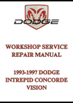 1993-1997 DODGE INTREPID CONCORDE VISION WORKSHOP SERVICE REPAIR MANUAL - PDF
