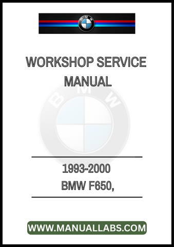 CONVENIENTLY ACCESSIBLE AS A PDF FILE, THIS SERVICE MANUAL CAN BE VIEWED ON ANY DEVICE, MAKING IT EASY TO REFERENCE WHILE YOU WORK. DON’T MISS OUT ON THE OPPORTUNITY TO ENHANCE YOUR MOTORCYCLE EXPERIENCE—PURCHASE YOUR 1993-2000 BMW F650 STRADA WORKSHOP SERVICE MANUAL TODAY AND RIDE WITH CONFIDENCE