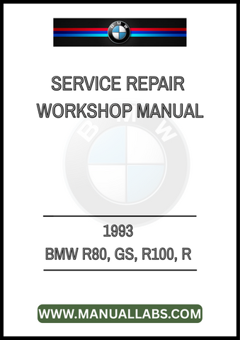 UNLOCK THE FULL POTENTIAL OF YOUR 1993 BMW R80, GS, AND R100 WITH OUR COMPREHENSIVE SERVICE REPAIR WORKSHOP MANUAL. THIS PDF FILE IS METICULOUSLY CRAFTED TO PROVIDE YOU WITH DETAILED INSTRUCTIONS, 